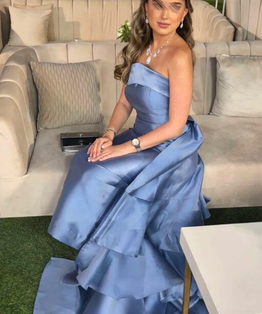Blue ruffles